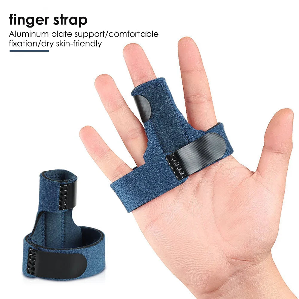 Povei Adjustable Finger Corrector Splint for Pain Relief and Arthritis Support