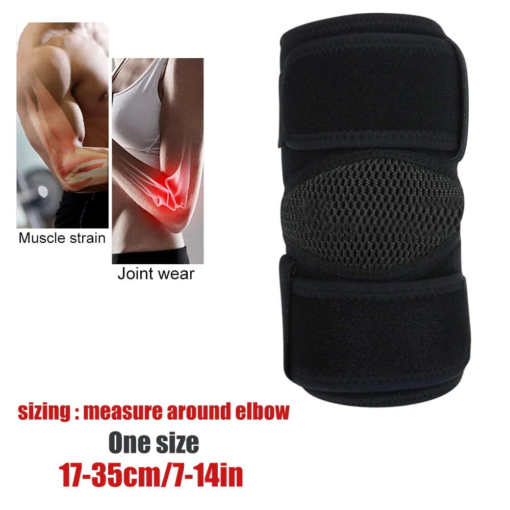 Povei Compression Elbow Brace Wrap for Arm Support - Men Women