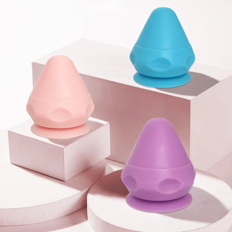 Povei Silicone Massage Cone for Muscle Release and Yoga, Back & Foot Massage