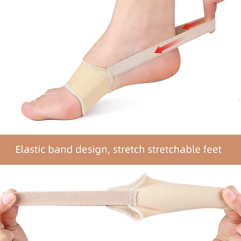 Povei Bunion Corrector Toe Separator Hallux Valgus Orthotics Pedicure Sock