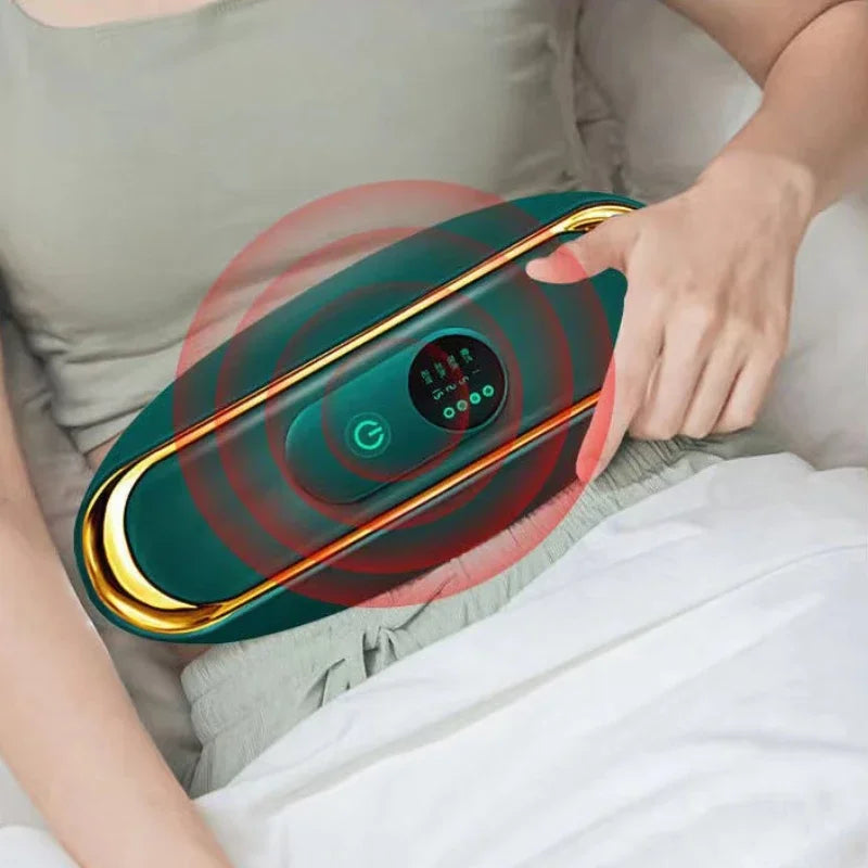 Povei Body Shaping Massager: Electric Abdominal Slimming Belt & Back Massager