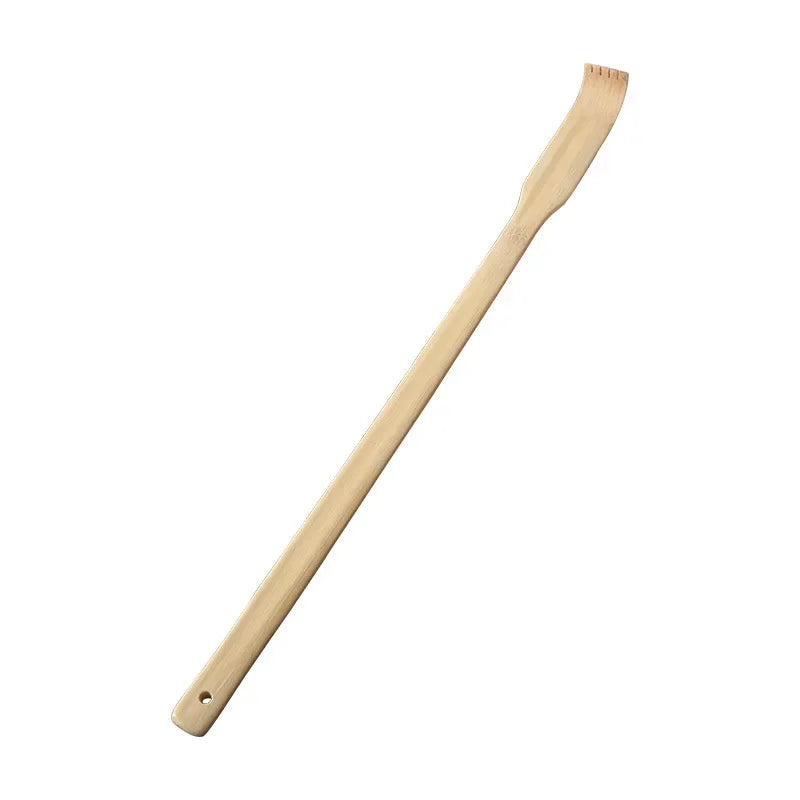 Povei Bamboo Back Scratcher Massager Stick for Relaxation and Stress Relief