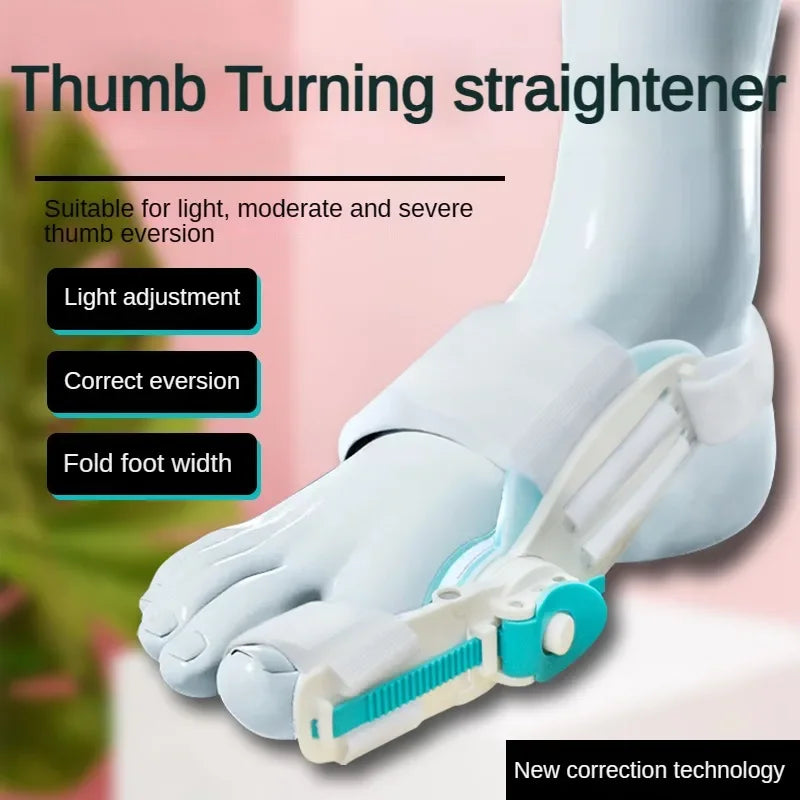 Povei Bunion Corrector: Adjustable Hallux Valgus Toe Straightener & Big Toe Corrector