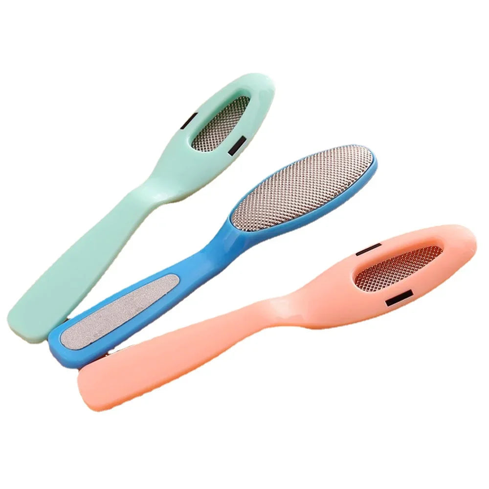 Povei Callus Remover Foot File Set Feet Care Tool with Massage Brush