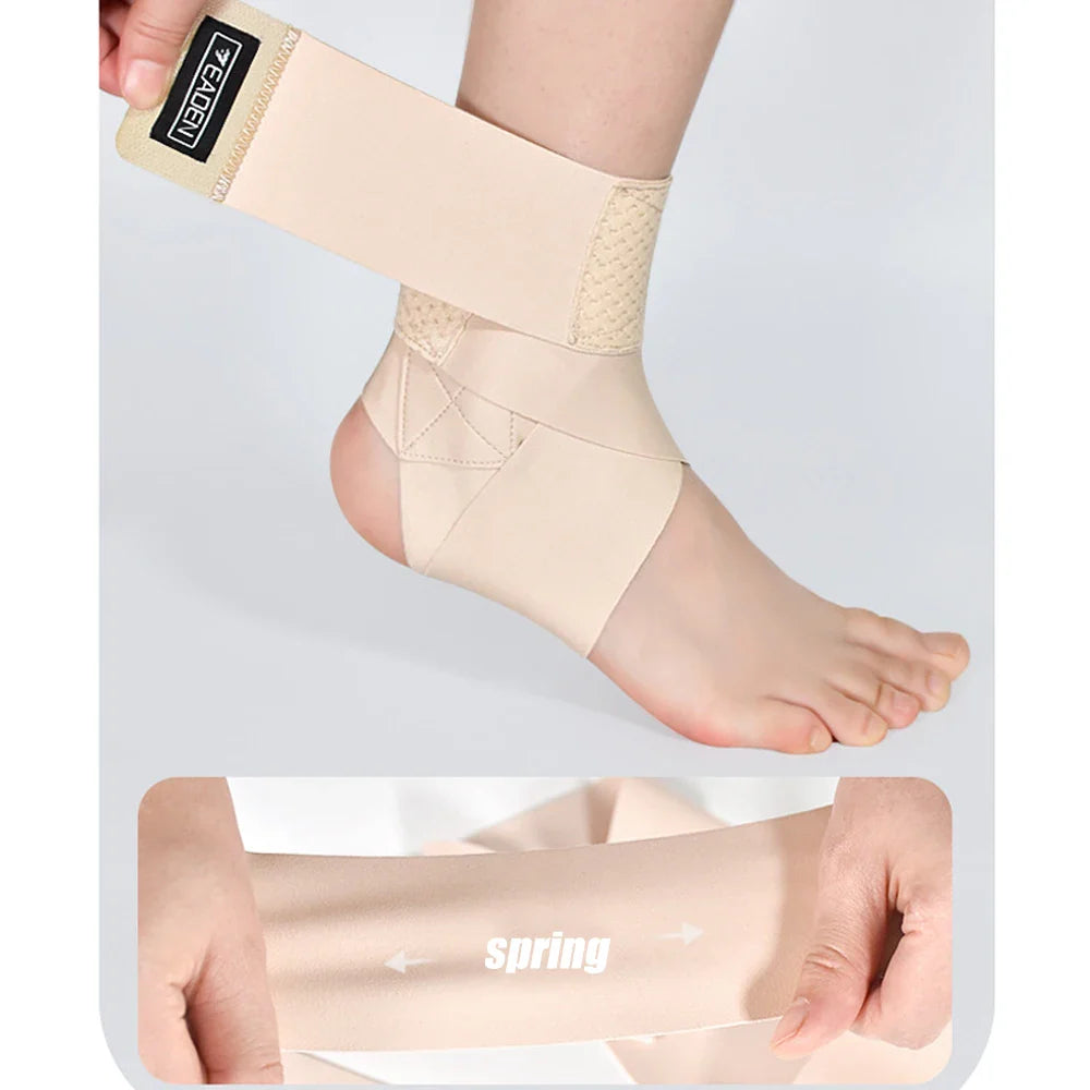 Povei Ankle Compression Sleeve for Sprained Ankle, Achilles Tendon, and Injury Recovery