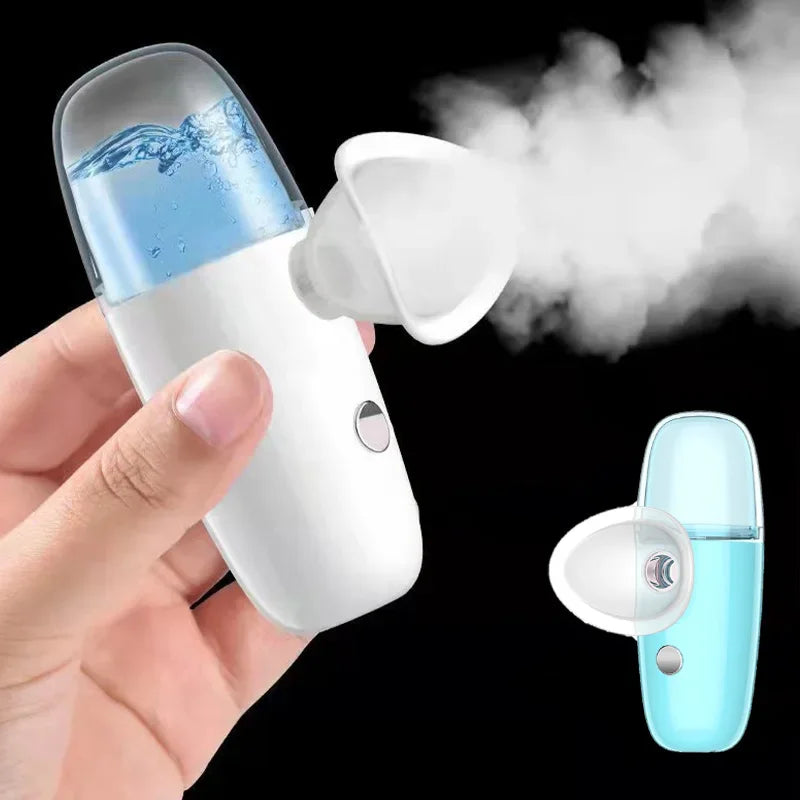 Povei Nano Eye Massage Facial Sprayer Nebulizer Face Steamer Beauty Tool