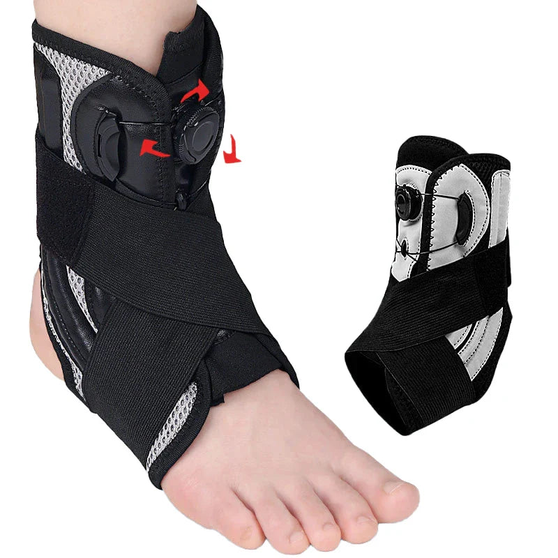 Povei Ankle Support Brace Bandage Straps for Sports Safety and Ankle Protection