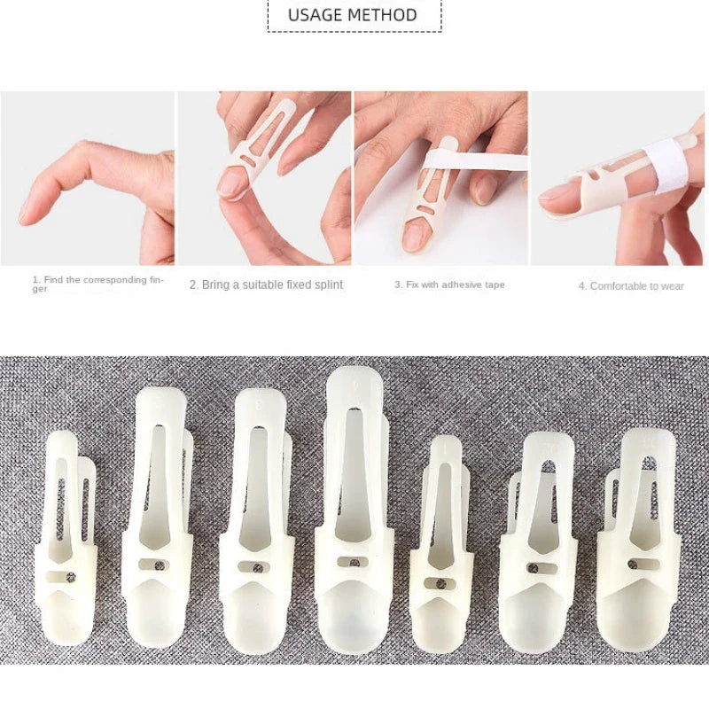 Povei Adjustable Finger Support Brace for Arthritis Relief and Joint Correction