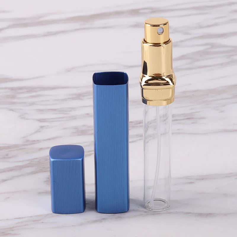 Povei 12ml Aluminum Perfume Bottle High-Grade Ultra-Fine Spray Dispenser