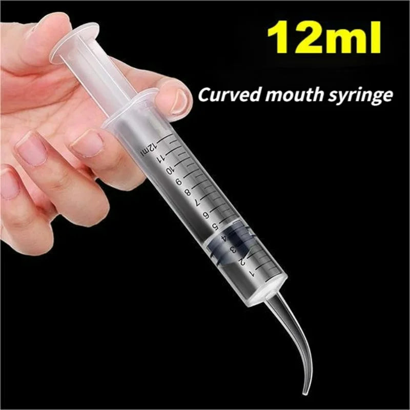 Povei Ear Cleaner Syringe Tube for Earwax Removal and Health Care