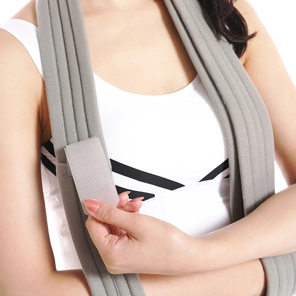 Arm Sling by Povei - Support Strap for Fractures - Rotator Cuff Immobilizer