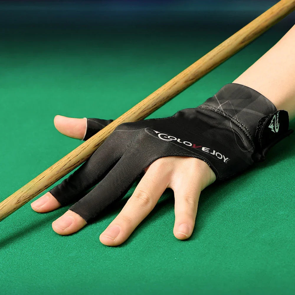 Povei Breathable Billiard Pool Gloves for Shooters, 5 Colors, Fits Left/Right Hand