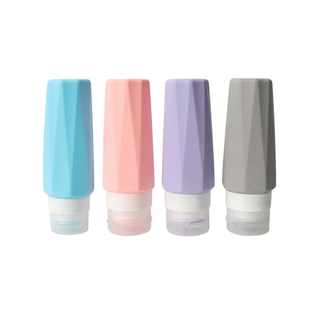 Povei Silicone Travel Bottle Set