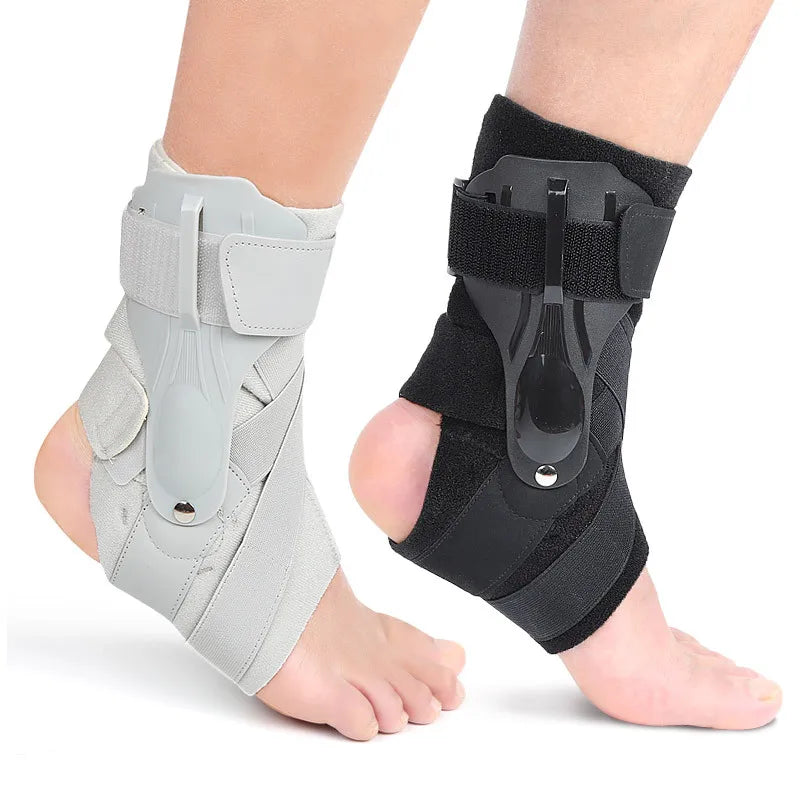 Povei Ankle Brace with Side Stabilizers for Sprained Ankle Support and Recovery