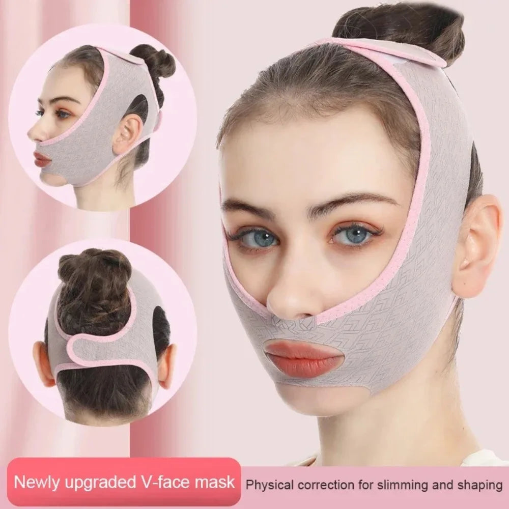 Povei V Line Face Slimming Bandage V Line Face Shaper - Beauty Tools