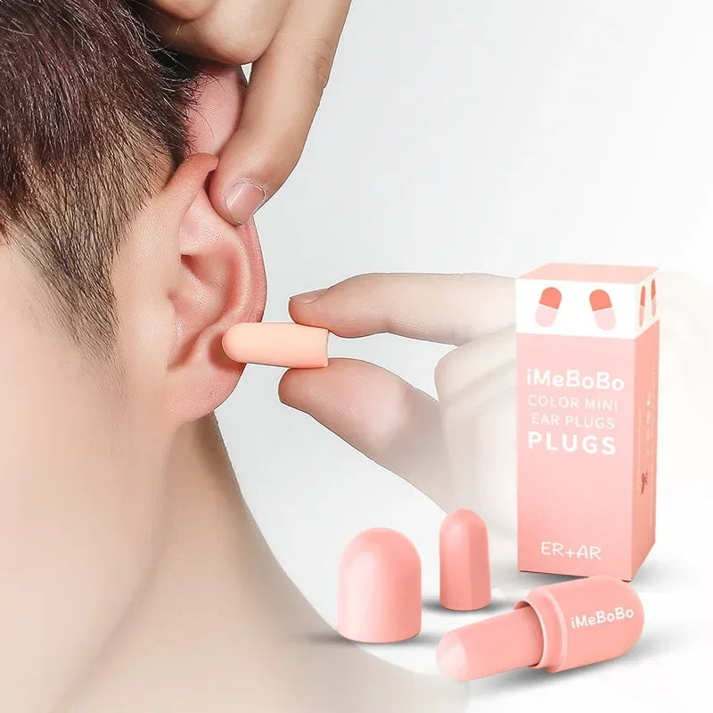 Povei Soundproof Sleeping Ear Plugs for Noise-Free Sleep and Anti-Ronco Protection