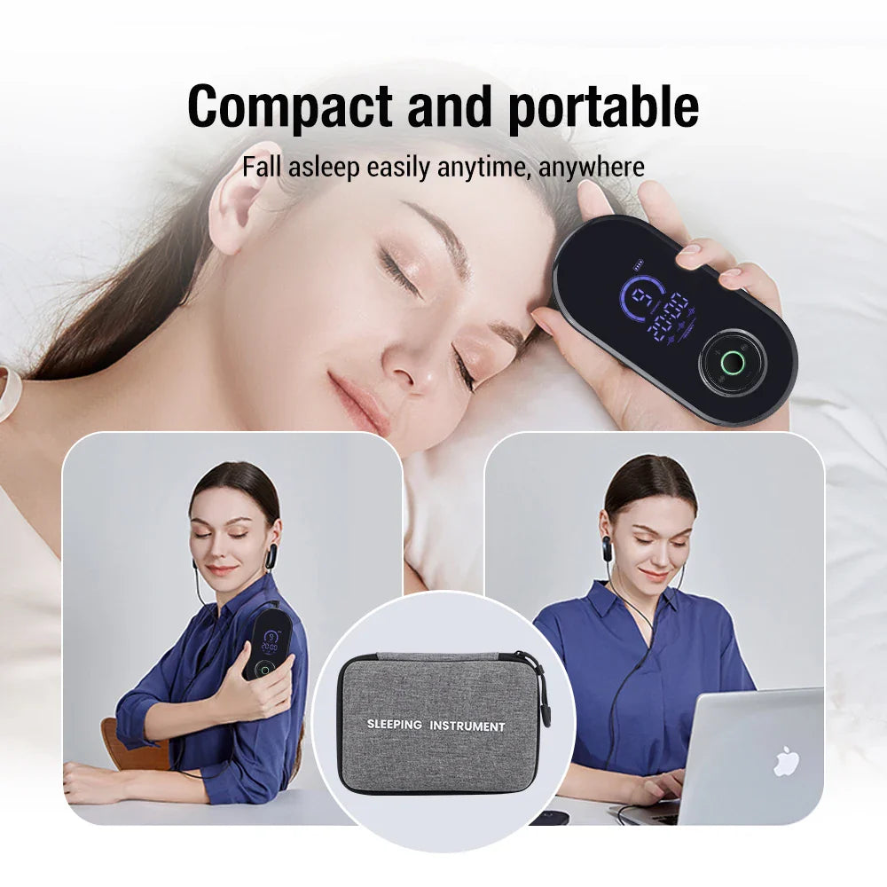 Povei CES Sleep Aid Device for Insomnia, Anxiety, and Migraine Relief