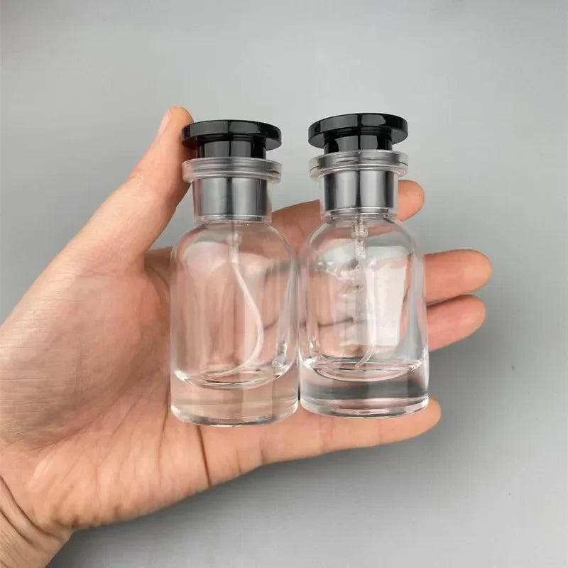 Povei 30ml Glass Perfume Atomizer Bottle for Travel and Samples