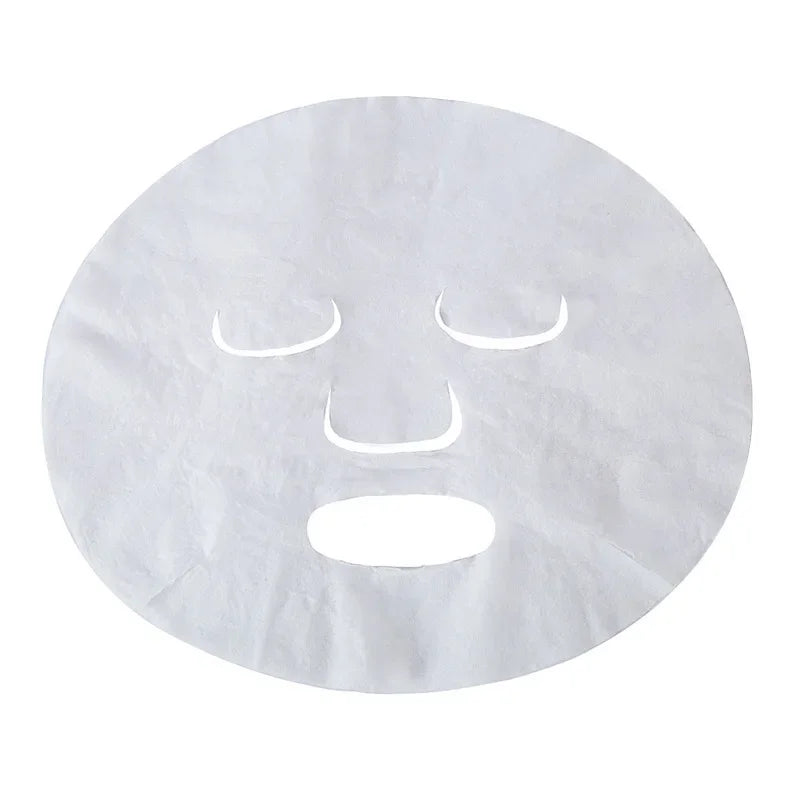 Povei Compressed Facial Mask: 100pcs Non-woven Face Mask for Portable Skin Care