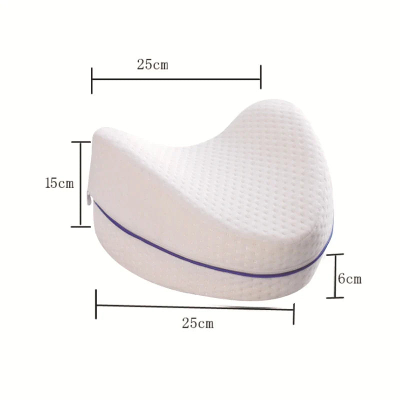 Povei Body Memory Foam Leg Pillow for Sciatica Pain Relief