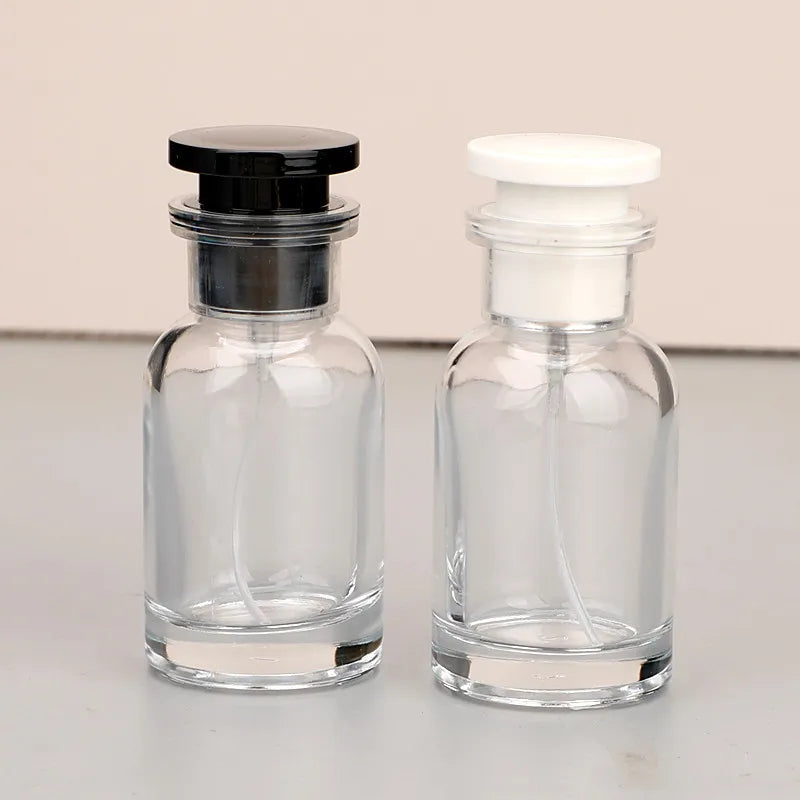 Povei 30ml Glass Perfume Atomizer Bottle for Travel and Samples