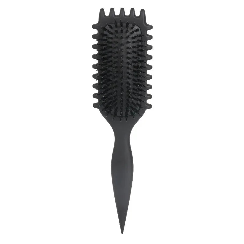 Povei Curls Styling Brush for Detangling and Shaping Curly Hair