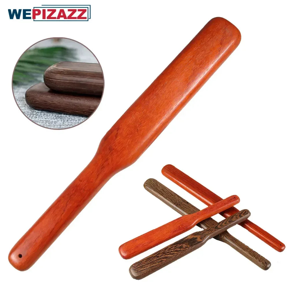 Povei Wood Therapy Massage Roller for Lymphatic Drainage & Anti Cellulite.