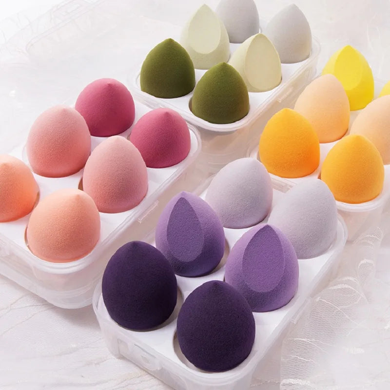 Povei Beauty Egg Blender Sponge Set for Flawless Makeup Application